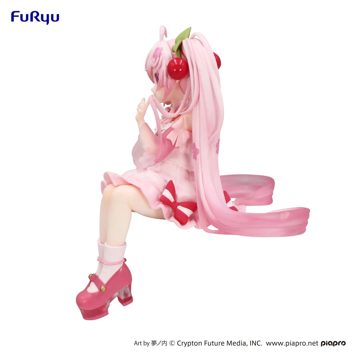 Hatsune Miku Noodle Stopper PVC Statue Sakura Miku 2025 14 cm - AniMuchuu