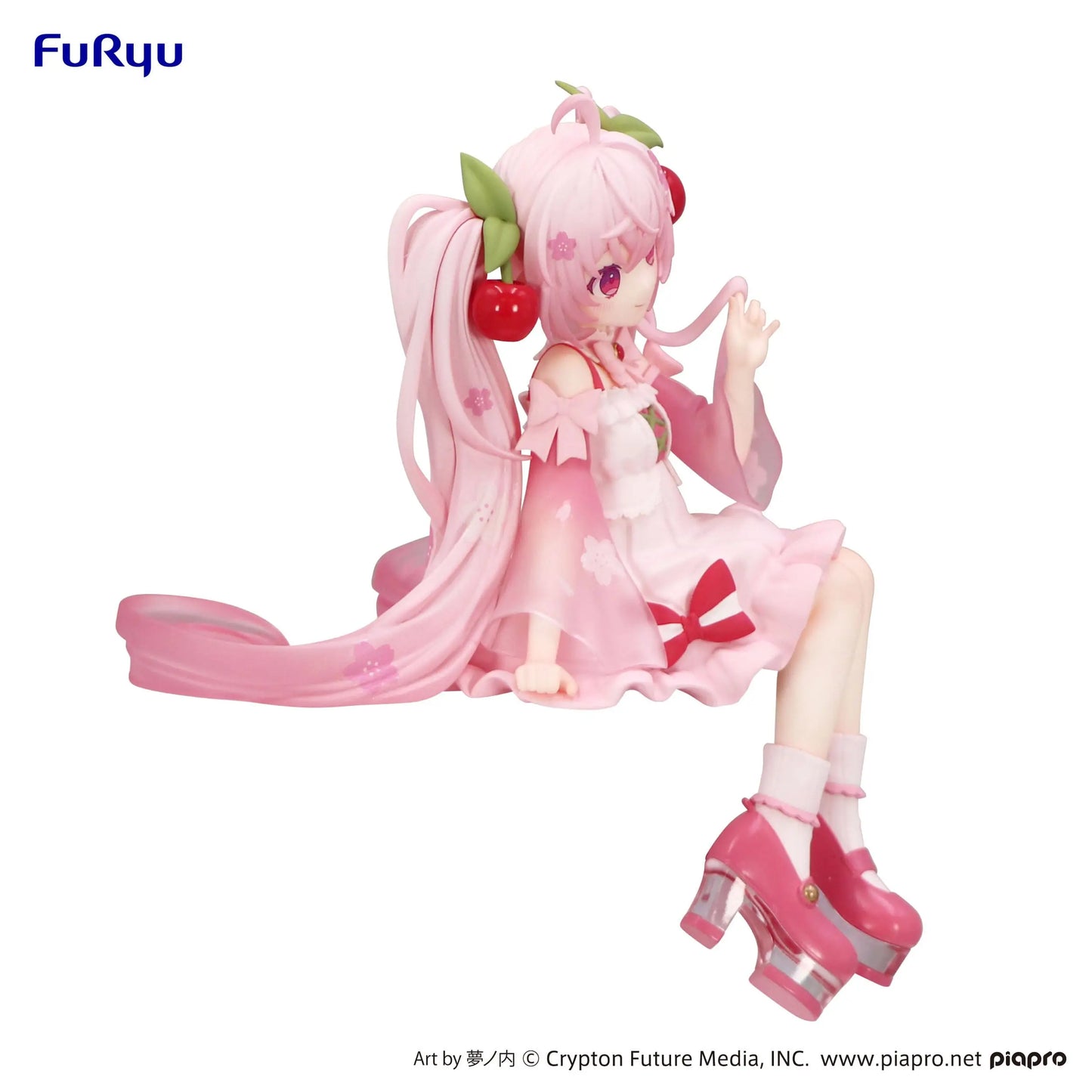 Hatsune Miku Noodle Stopper PVC Statue Sakura Miku 2025 14 cm - AniMuchuu