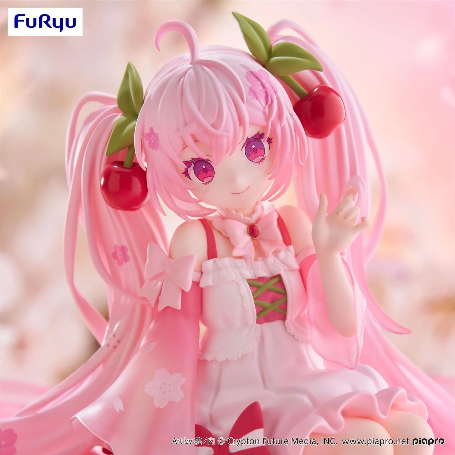 Hatsune Miku Noodle Stopper PVC Statue Sakura Miku 2025 14 cm - AniMuchuu