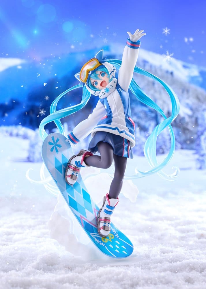 Hatsune Miku AMP+ PVC Figure Snow Miku: All Stars 2016 Ver. 23 cm - AniMuchuu