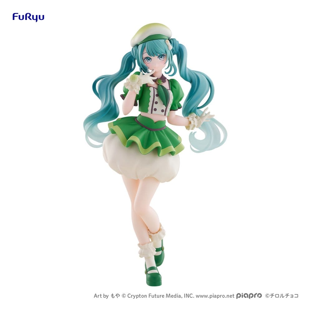 Vocaloid x Tirol Choco PVC Figure Hatsune Miku: Matcha Mochi 18 cm - AniMuchuu