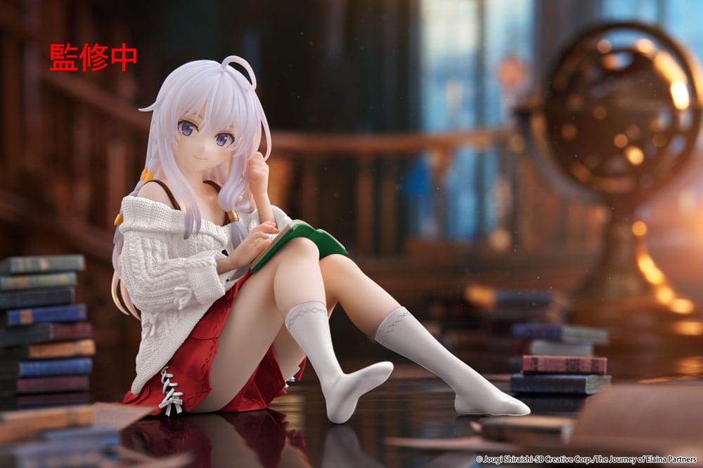 Wandering Witch PVC Statue Desktop Cute Figure Elaina Casual Clothes 13 cm - AniMuchuu