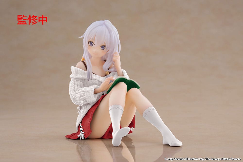 Wandering Witch PVC Statue Desktop Cute Figure Elaina Casual Clothes 13 cm - AniMuchuu