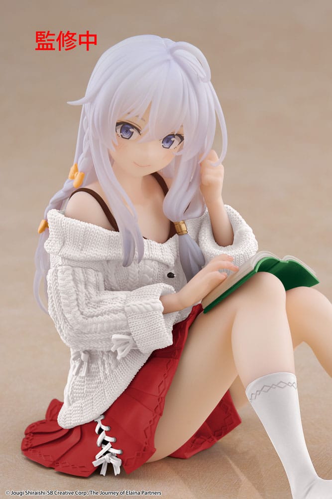Wandering Witch PVC Statue Desktop Cute Figure Elaina Casual Clothes 13 cm - AniMuchuu