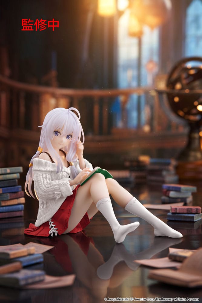 Wandering Witch PVC Statue Desktop Cute Figure Elaina Casual Clothes 13 cm - AniMuchuu