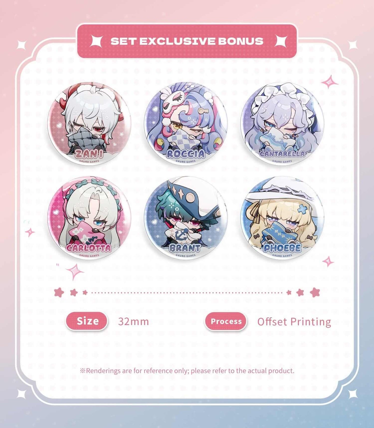 Wuthering Waves Nemunemu Series PVC Figure Box Set (6) - AniMuchuu