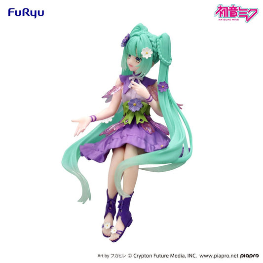 Hatsune Miku Noodle Stopper PVC Statue Flower Fairy Cosmos 14 cm - AniMuchuu