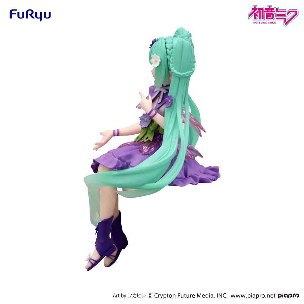 Hatsune Miku Noodle Stopper PVC Statue Flower Fairy Cosmos 14 cm - AniMuchuu