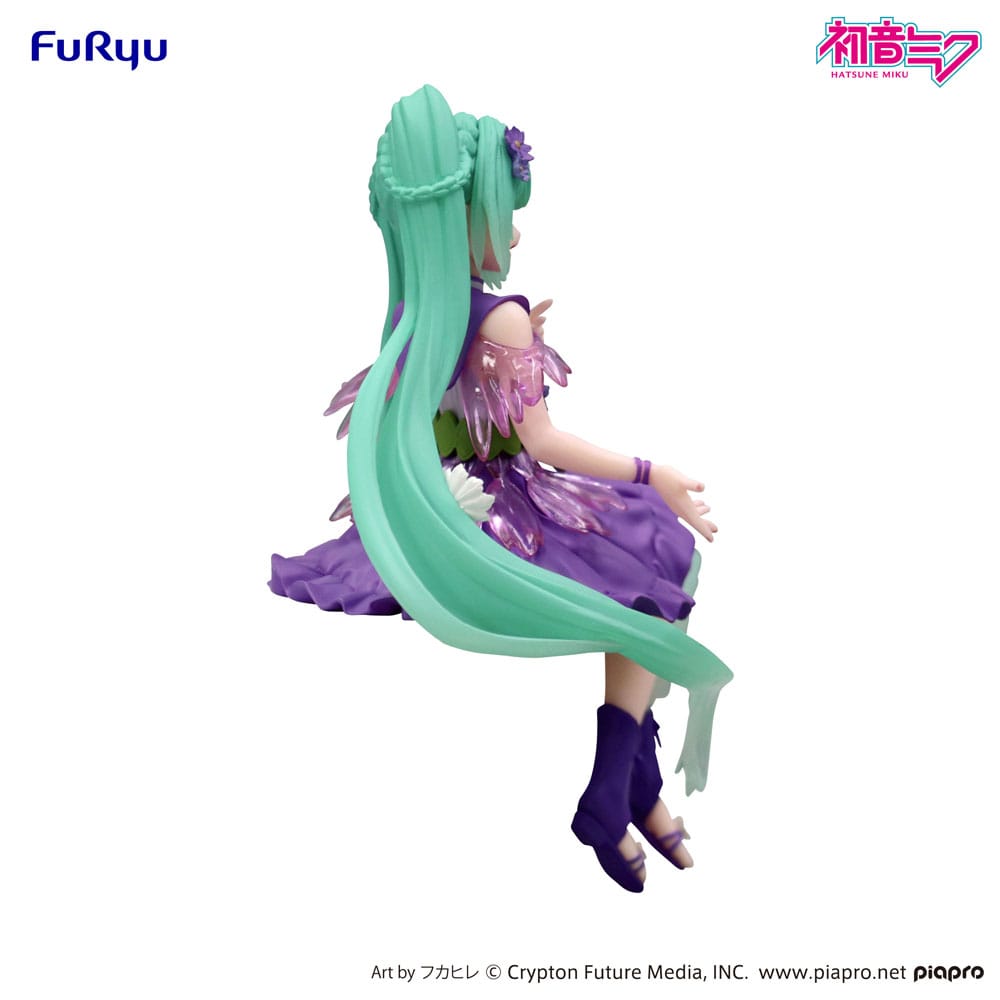 Hatsune Miku Noodle Stopper PVC Statue Flower Fairy Cosmos 14 cm - AniMuchuu