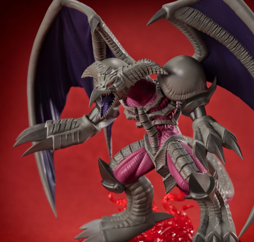 Yu-Gi-Oh! Duel Monsters Chronicle GX PVC Statue Black Skull Dragon 9 cm - AniMuchuu