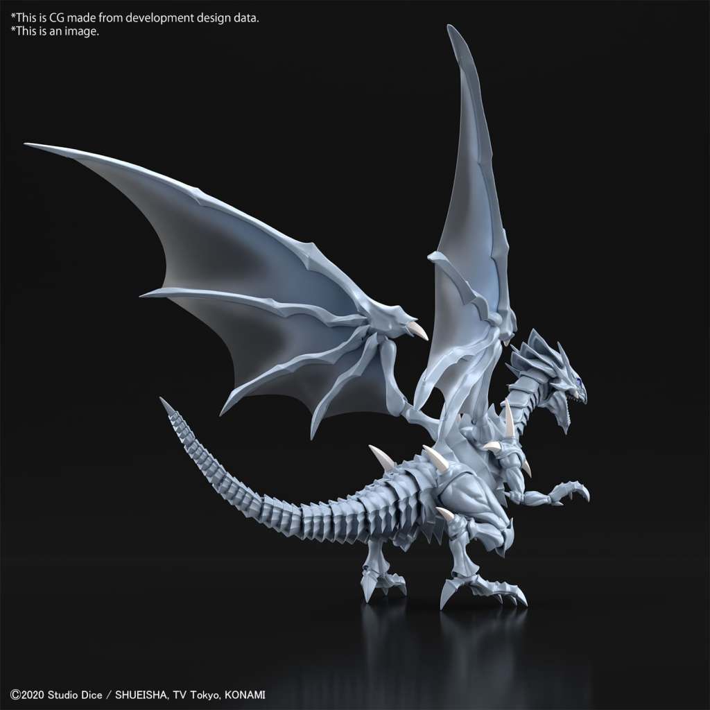 Yu-Gi-Oh! - Figure Rise Amplified Blue Eyes White Dragon Model Kit - AniMuchuu
