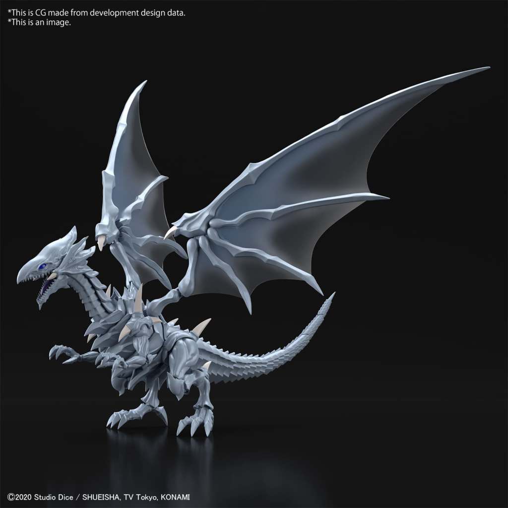 Yu-Gi-Oh! - Figure Rise Amplified Blue Eyes White Dragon Model Kit - AniMuchuu