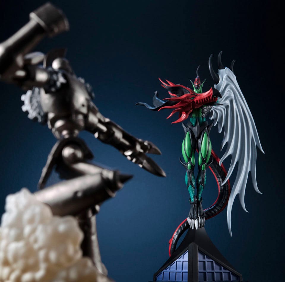 Yu-Gi-Oh! Duel Monsters GX E PVC Statue Hero Flame Wingman 16 cm - AniMuchuu