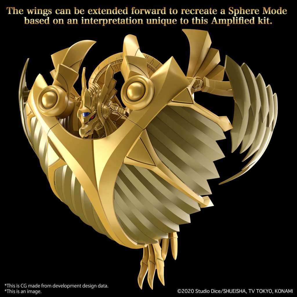 Yu-Gi-Oh! - Figure Rise Amplified Winged Dragon of Ra Model Kit 30 cm - AniMuchuu
