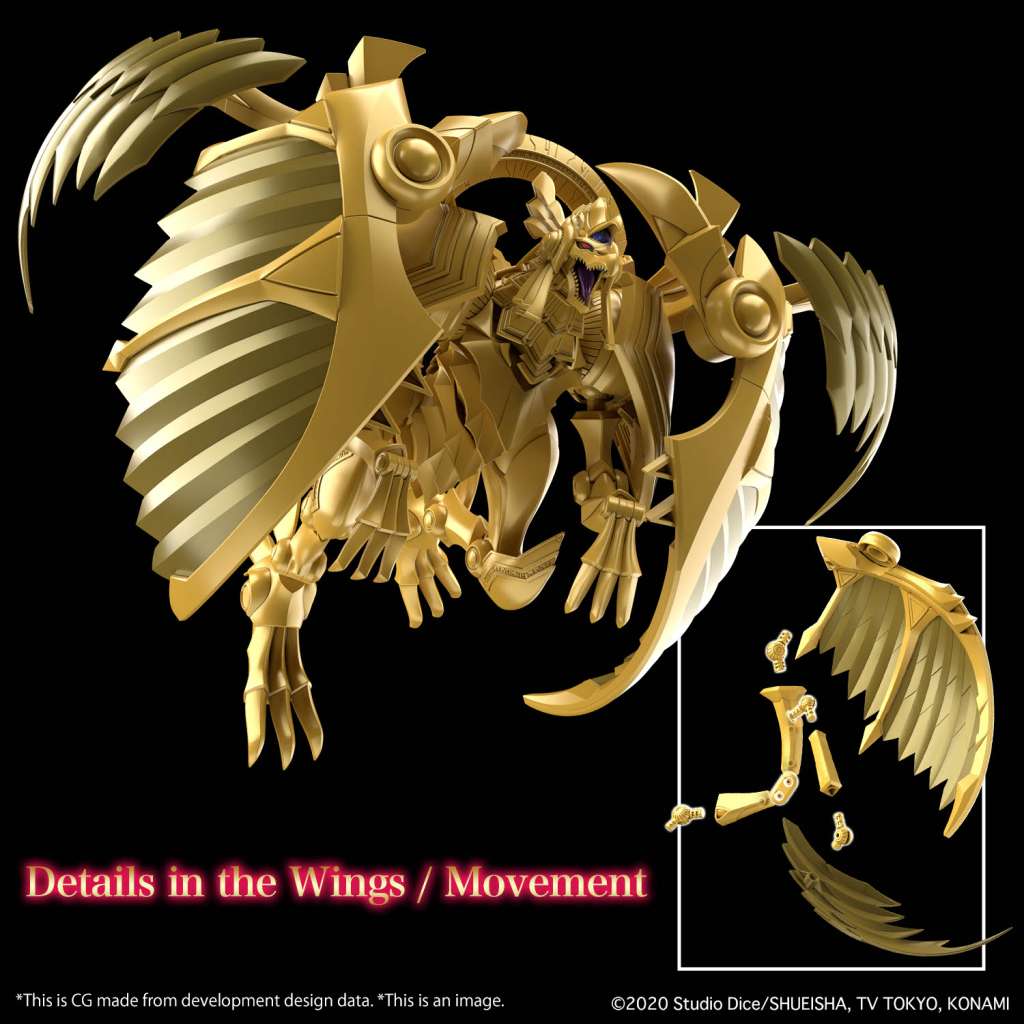 Yu-Gi-Oh! - Figure Rise Amplified Winged Dragon of Ra Model Kit 30 cm - AniMuchuu