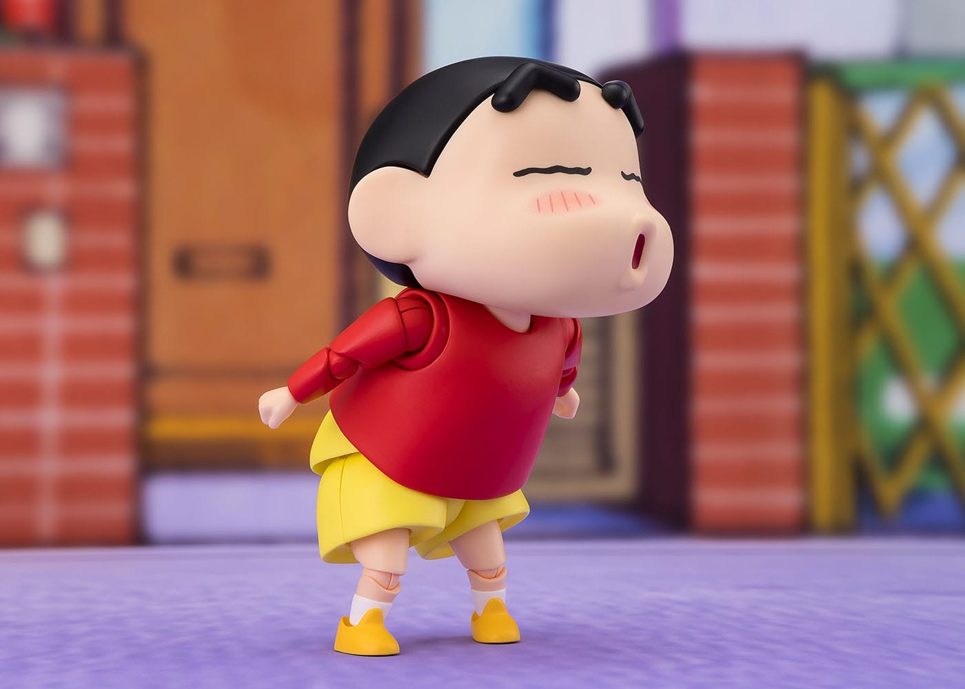 Crayon Shin-chan S.H.Figuarts Action Figure Shinnosuke Nohara 9 cm - AniMuchuu