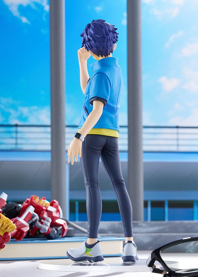 Gridman Universe Pop Up Parade L PVC Statue Yomogi Asanaka 23 cm - AniMuchuu