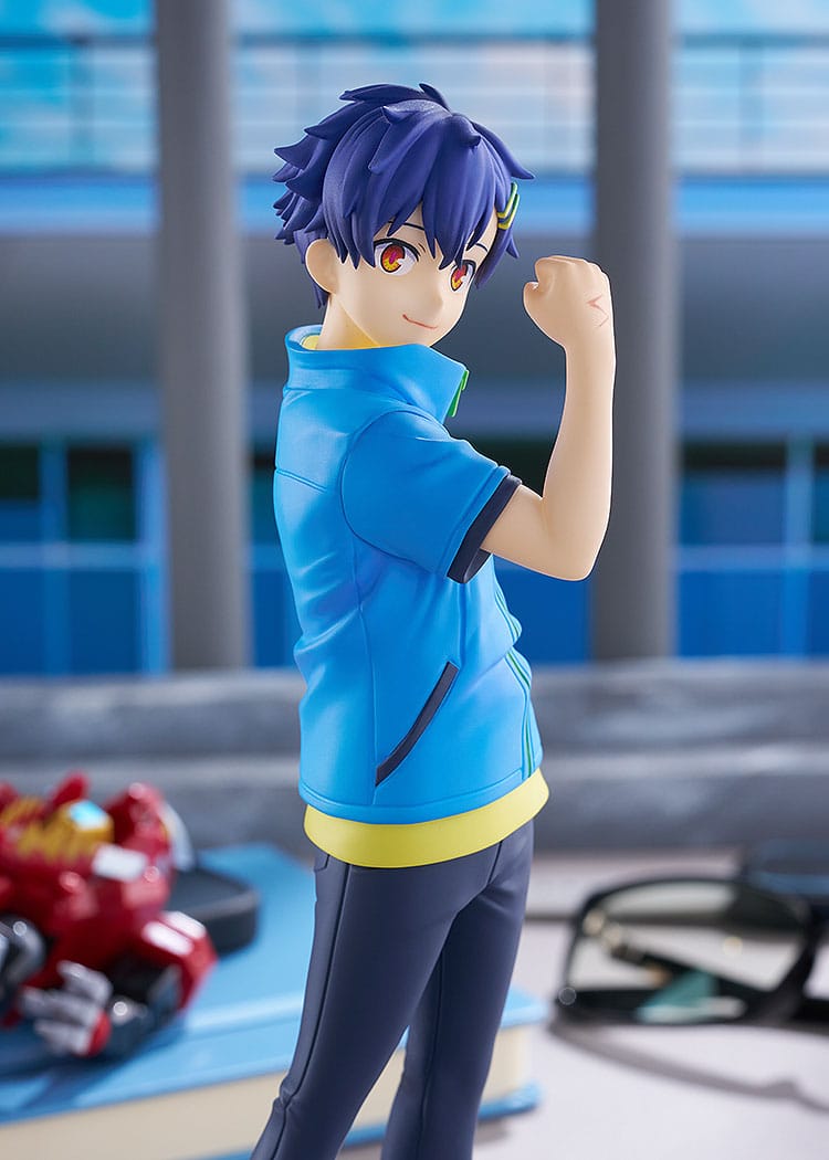 Gridman Universe Pop Up Parade L PVC Statue Yomogi Asanaka 23 cm - AniMuchuu