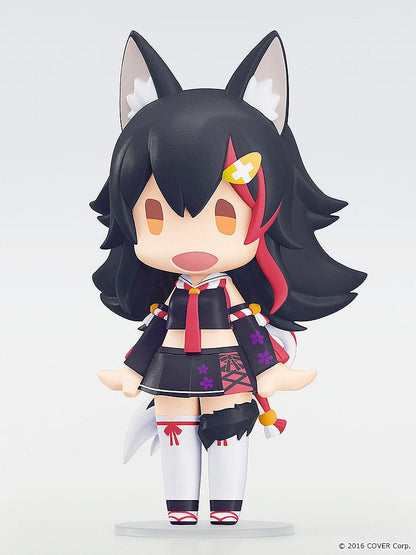 Hololive Production HELLO! GOOD SMILE Figure Ookami Mio 10 cm - AniMuchuu