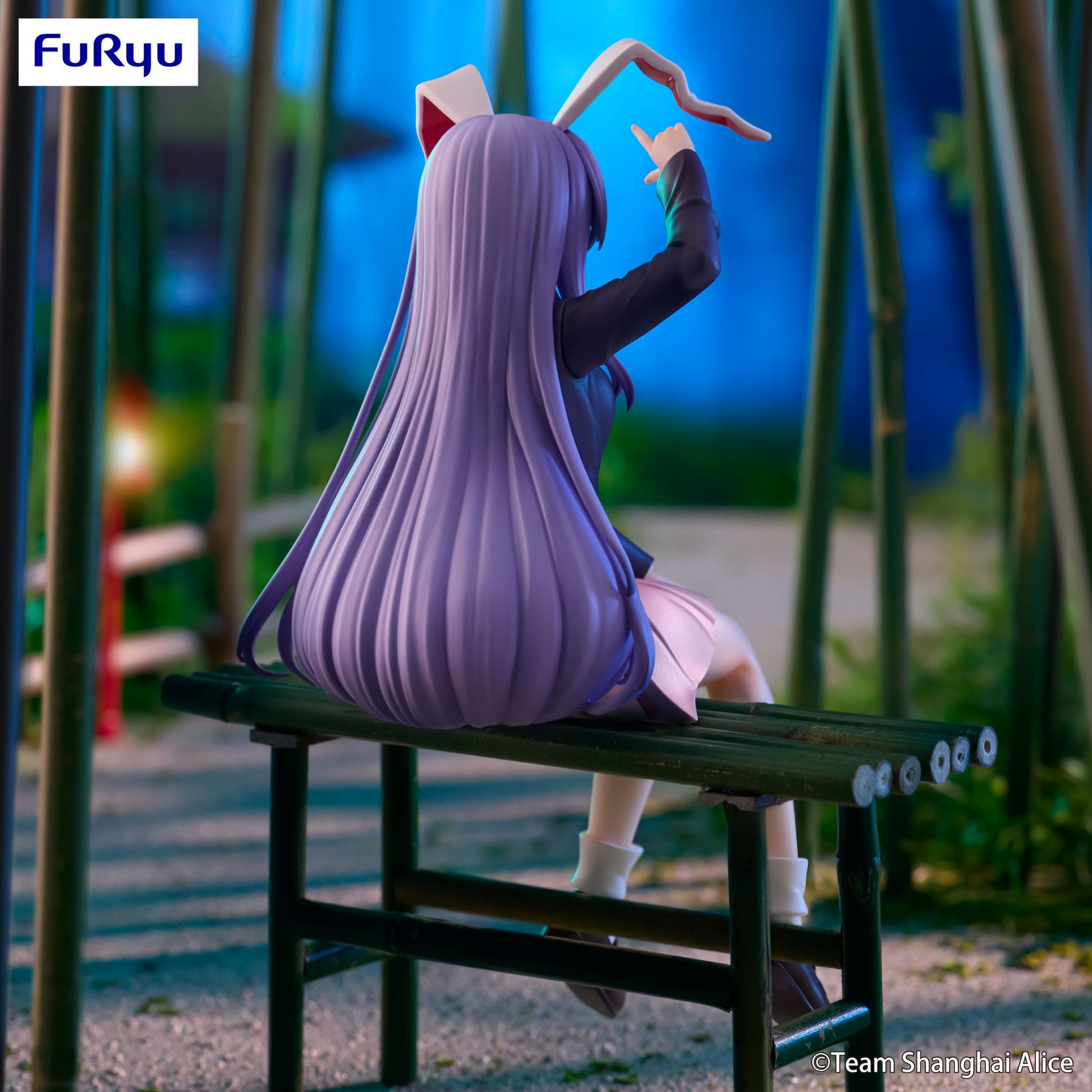 Touhou Project Noodle Stopper PVC Statue Reisen Udongein Inaba 15 cm - AniMuchuu