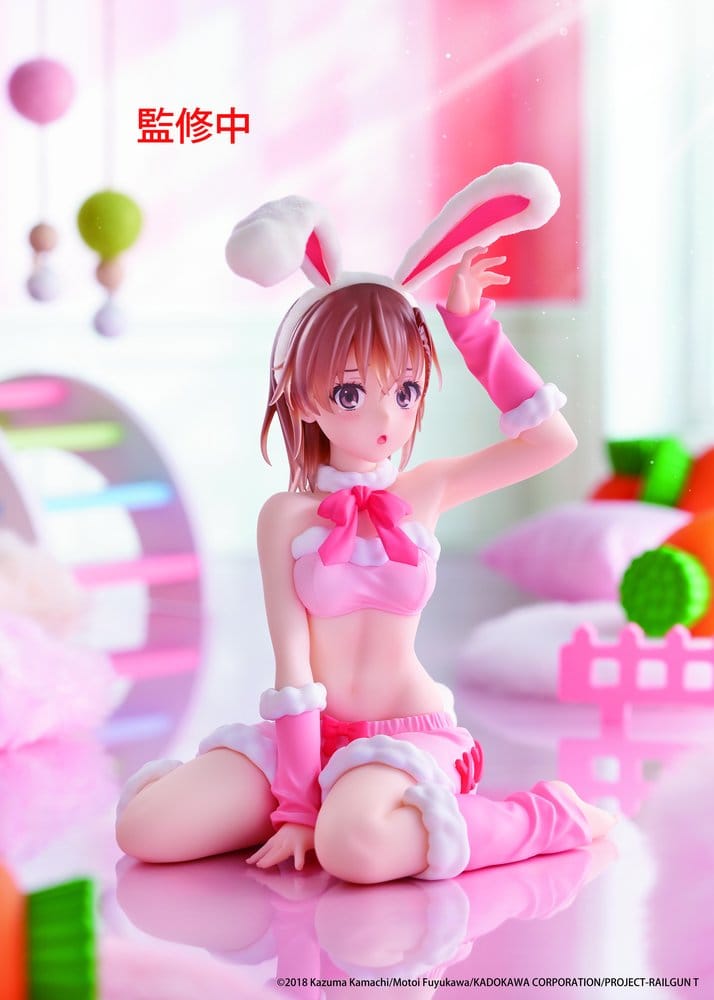 A Certain Scientific Railgun Moflock PVC Figure Mikoto Misaka 13 cm - AniMuchuu