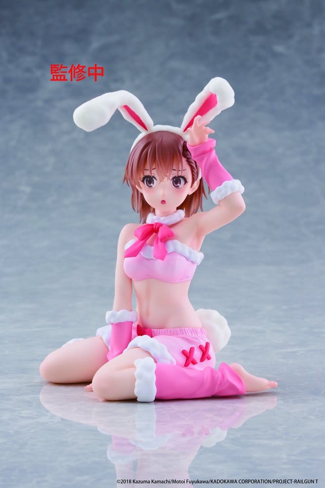 A Certain Scientific Railgun Moflock PVC Figure Mikoto Misaka 13 cm - AniMuchuu