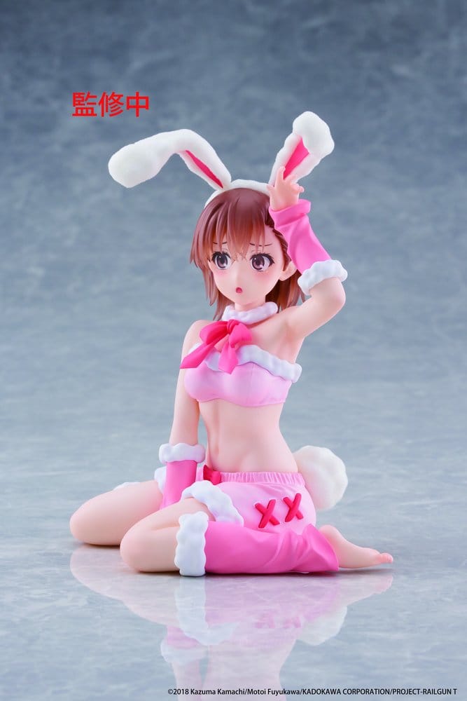 A Certain Scientific Railgun Moflock PVC Figure Mikoto Misaka 13 cm - AniMuchuu