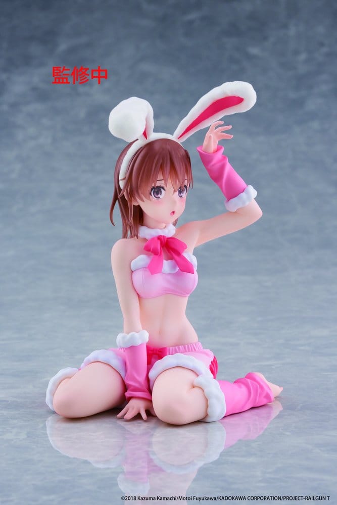 A Certain Scientific Railgun Moflock PVC Figure Mikoto Misaka 13 cm - AniMuchuu