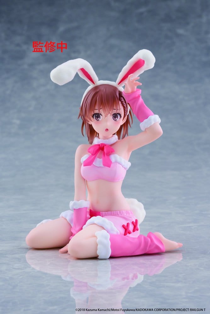 A Certain Scientific Railgun Moflock PVC Figure Mikoto Misaka 13 cm - AniMuchuu