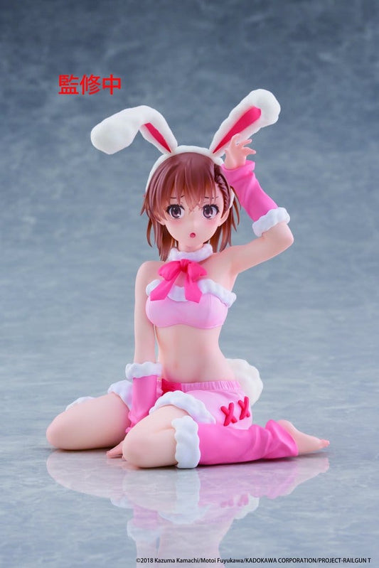 A Certain Scientific Railgun Moflock PVC Figure Mikoto Misaka 13 cm - AniMuchuu