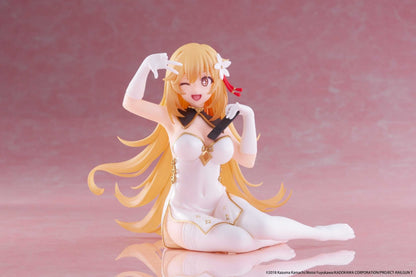 A Certain Scientific Railgun PVC Statue Desktop Cute Figure Misaki Shokuho: Chinese Dress 13 cm - AniMuchuu