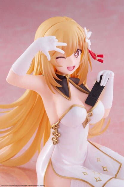 A Certain Scientific Railgun PVC Statue Desktop Cute Figure Misaki Shokuho: Chinese Dress 13 cm - AniMuchuu
