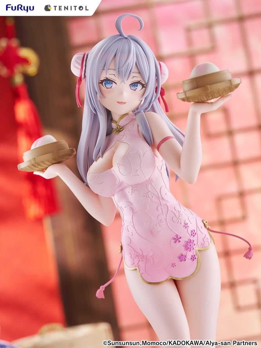 Alya Sometimes Hides Her Feelings in Russian Tenitol Tall PVC Figure Alya: Cheongsam 29 cm - AniMuchuu