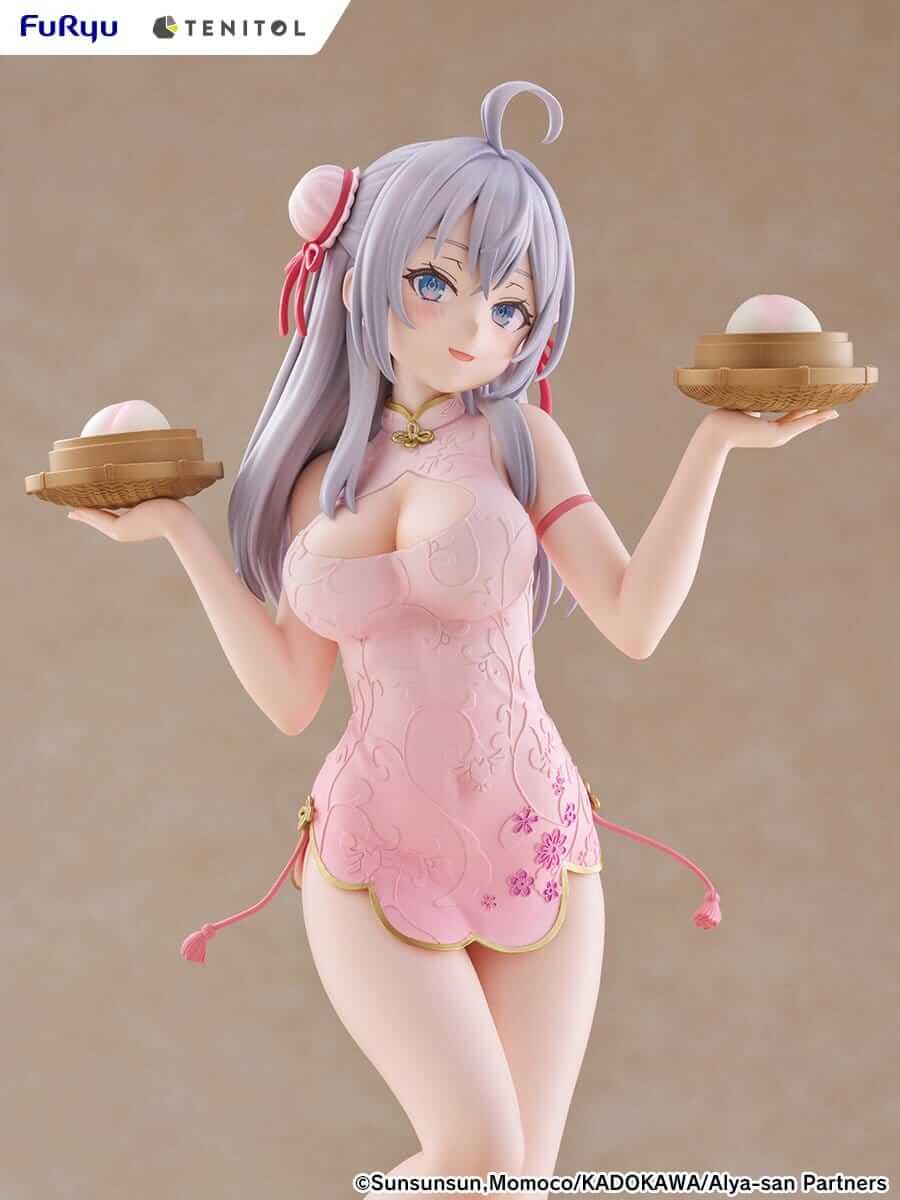 Alya Sometimes Hides Her Feelings in Russian Tenitol Tall PVC Figure Alya: Cheongsam 29 cm - AniMuchuu