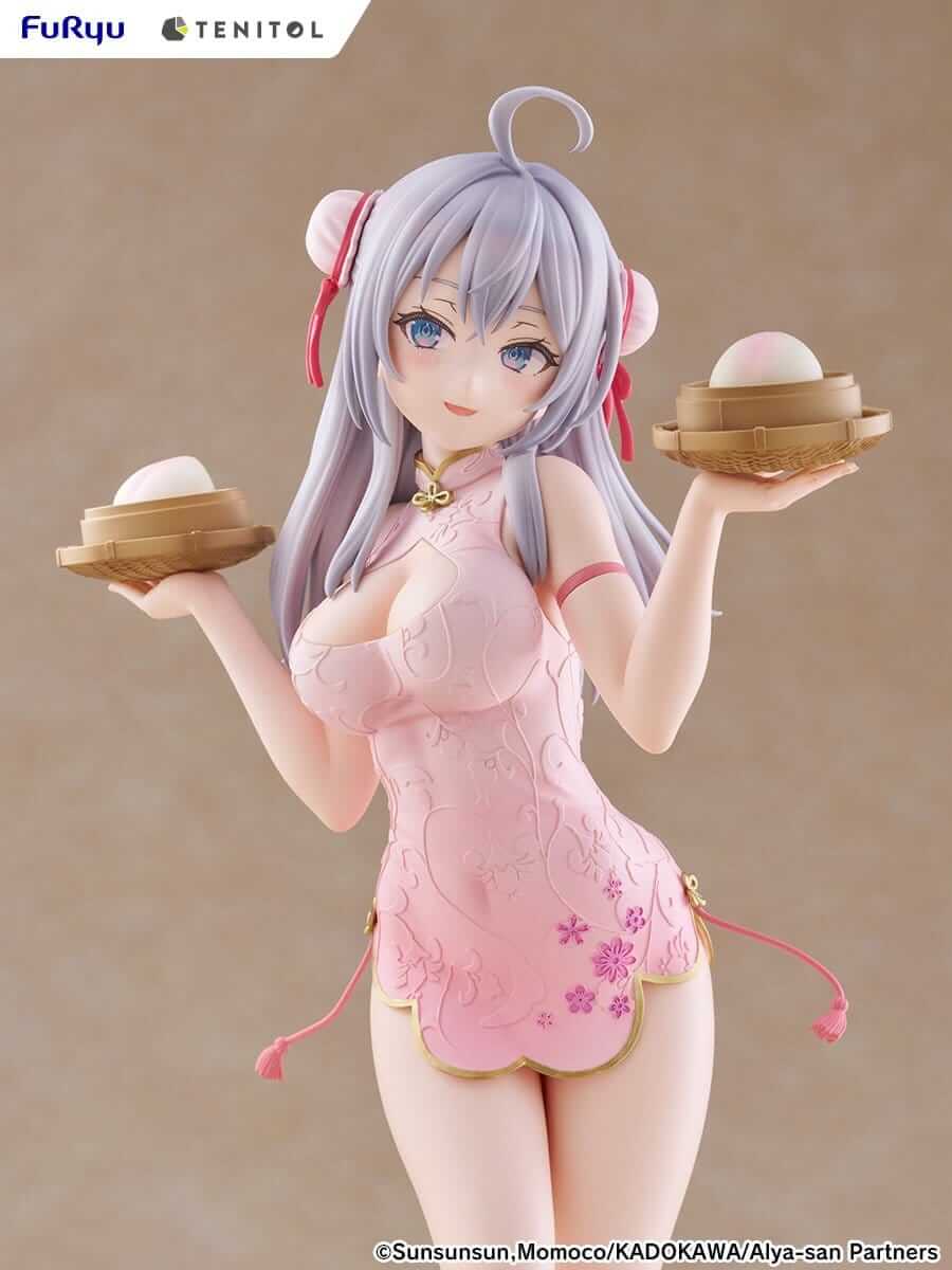 Alya Sometimes Hides Her Feelings in Russian Tenitol Tall PVC Figure Alya: Cheongsam 29 cm - AniMuchuu