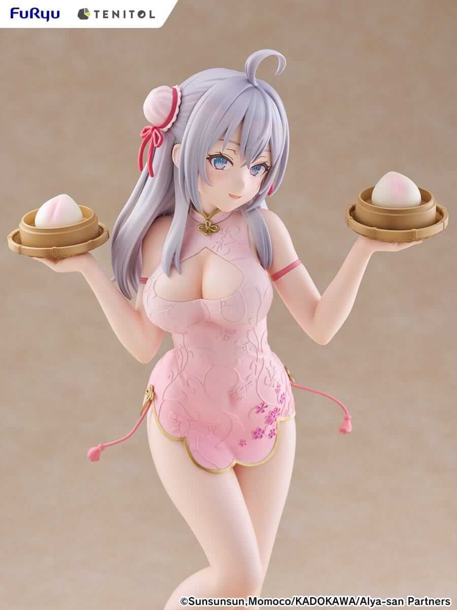Alya Sometimes Hides Her Feelings in Russian Tenitol Tall PVC Figure Alya: Cheongsam 29 cm - AniMuchuu