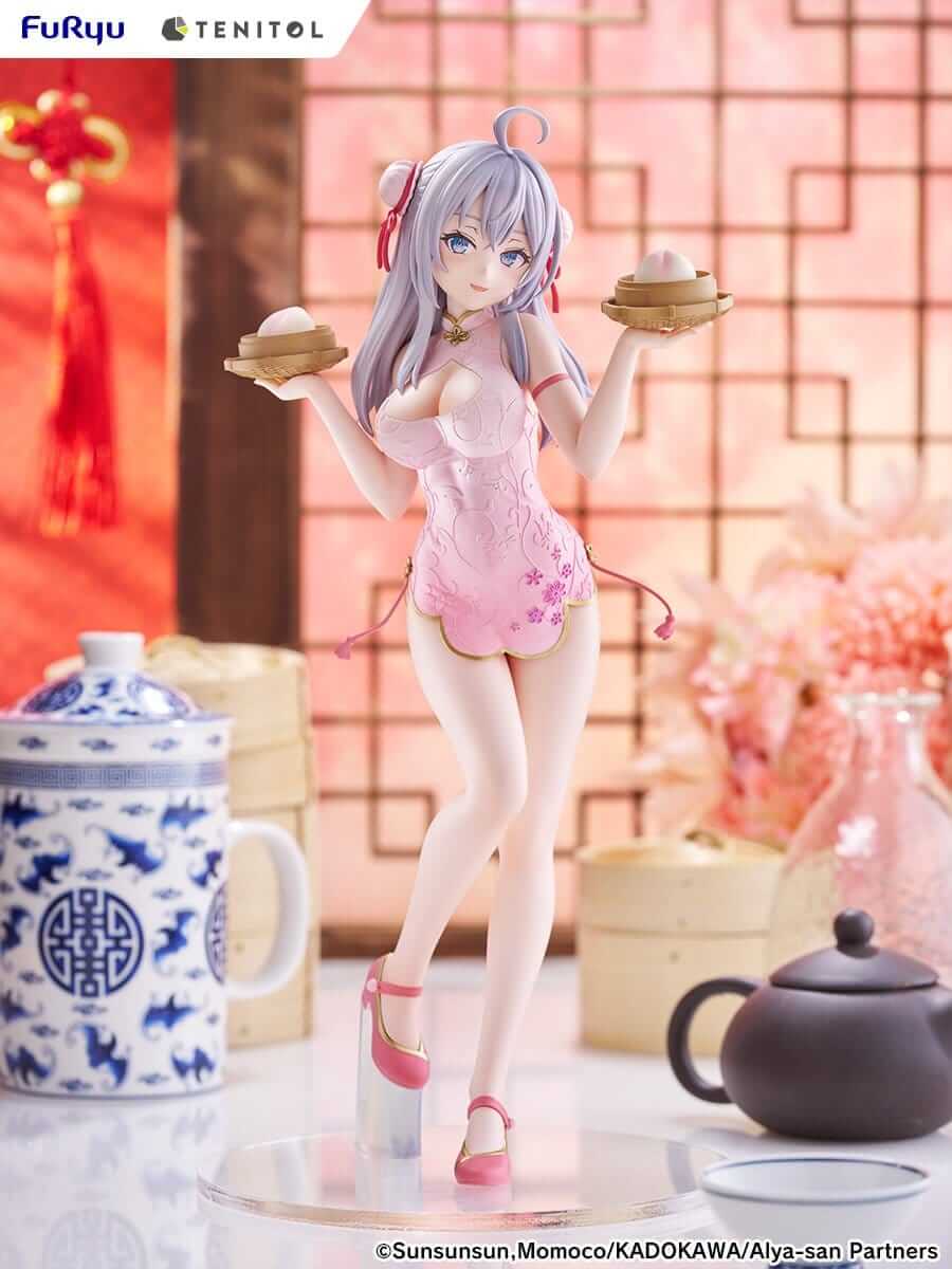 Alya Sometimes Hides Her Feelings in Russian Tenitol Tall PVC Figure Alya: Cheongsam 29 cm - AniMuchuu