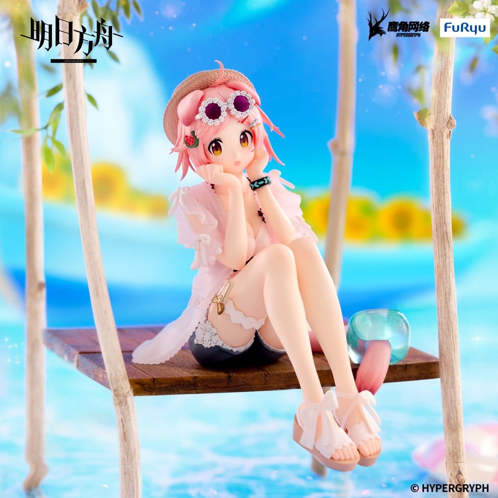 Arknights Noodle Stopper PVC Statue Goldenglow Summer Flowers 10 cm - AniMuchuu