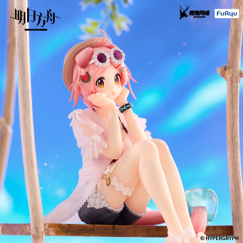 Arknights Noodle Stopper PVC Statue Goldenglow Summer Flowers 10 cm - AniMuchuu