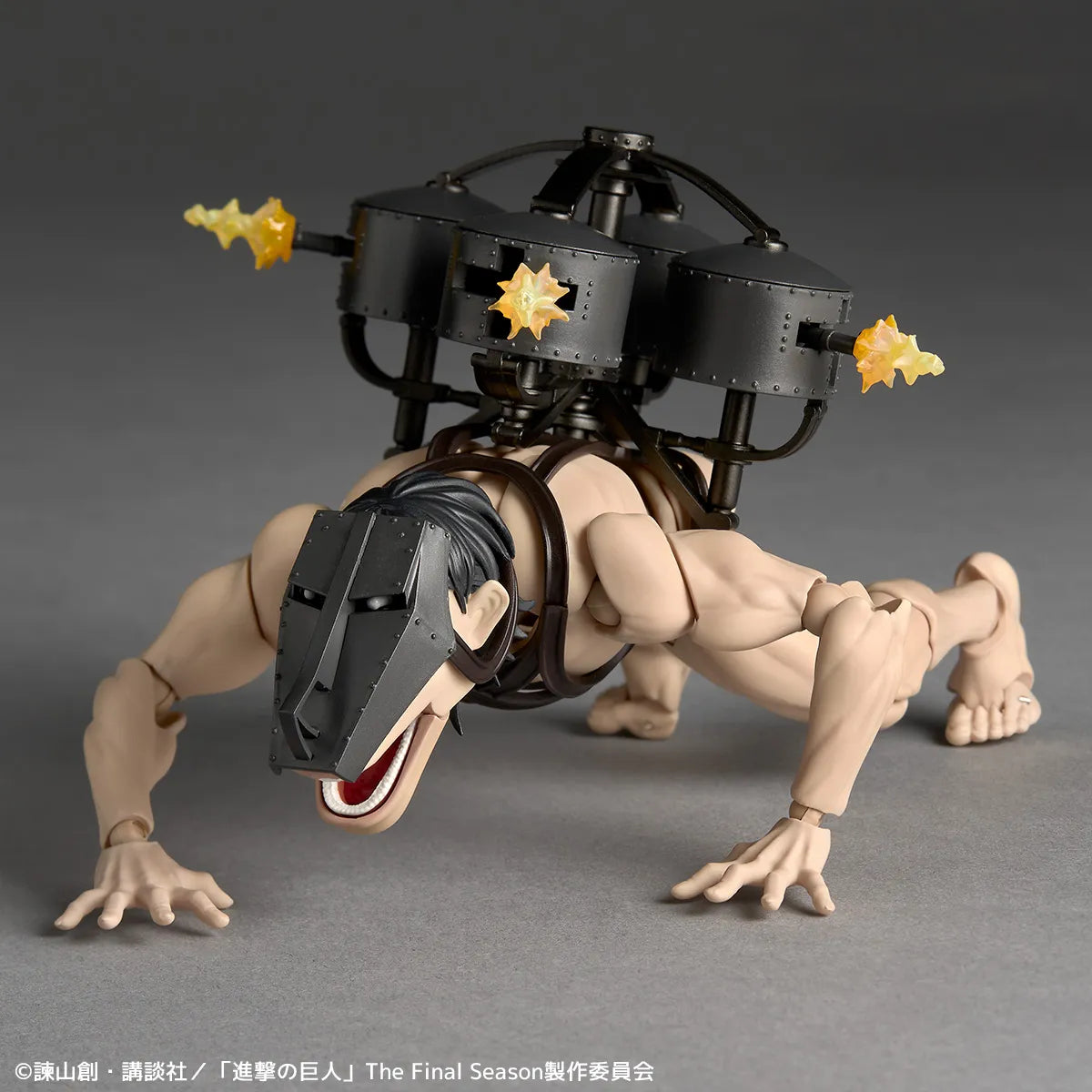 Attack on Titan Revoltech A.Y. PVC Action Figure Cart Titan 13 cm - AniMuchuu