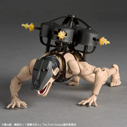 Attack on Titan Revoltech A.Y. PVC Action Figure Cart Titan 13 cm - AniMuchuu