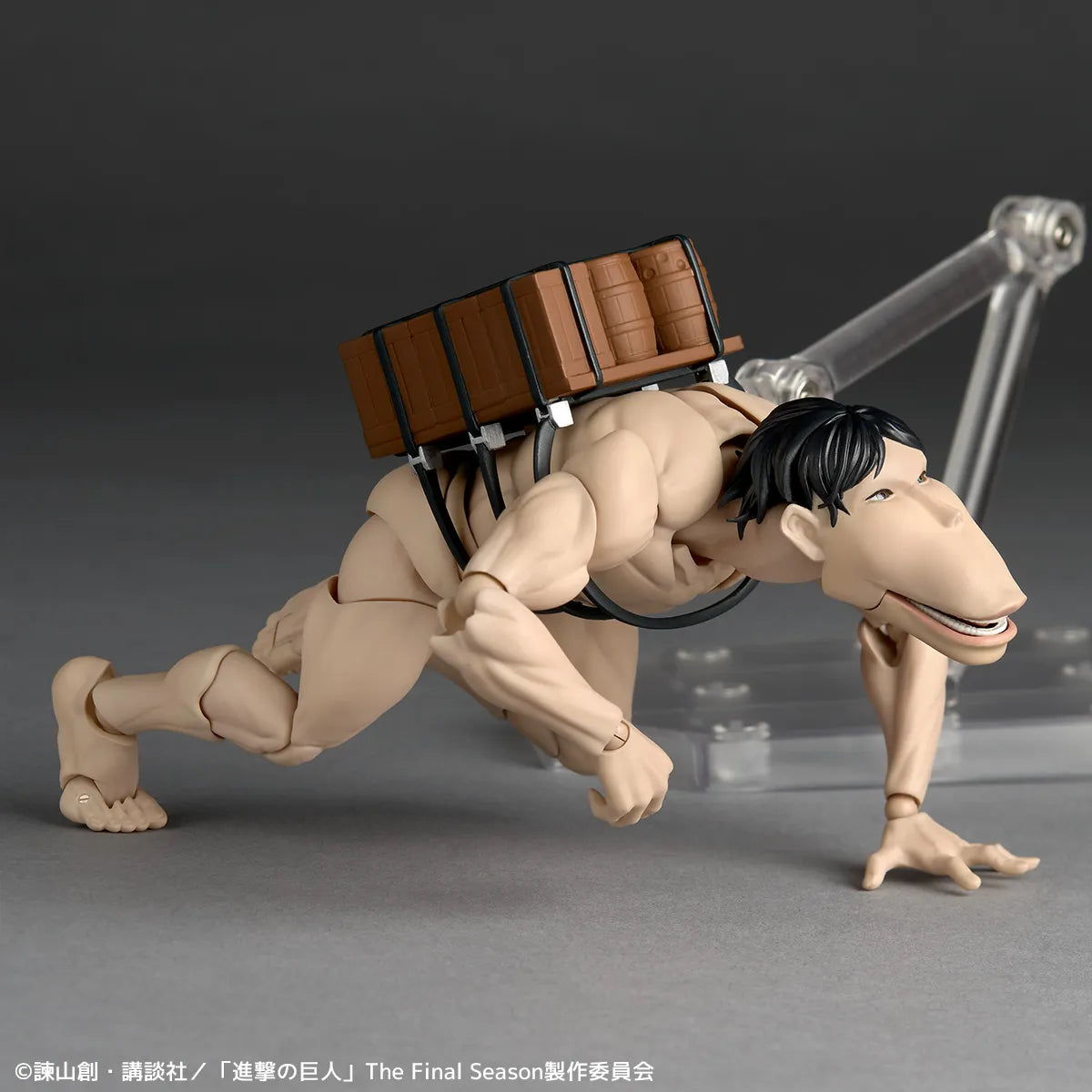 Attack on Titan Revoltech A.Y. PVC Action Figure Cart Titan 13 cm - AniMuchuu