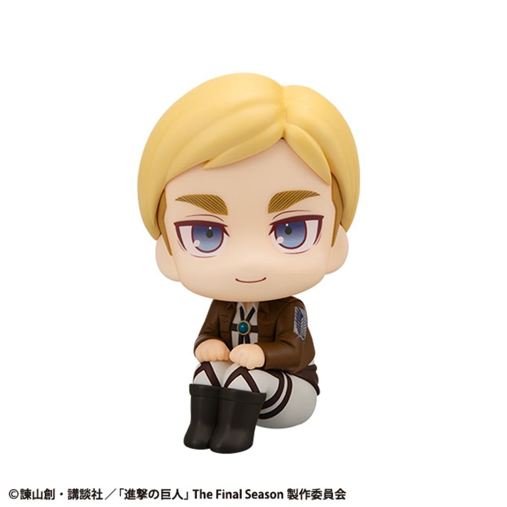 Attack on Titan Look Up PVC Statue Erwin Smith 11 cm - AniMuchuu