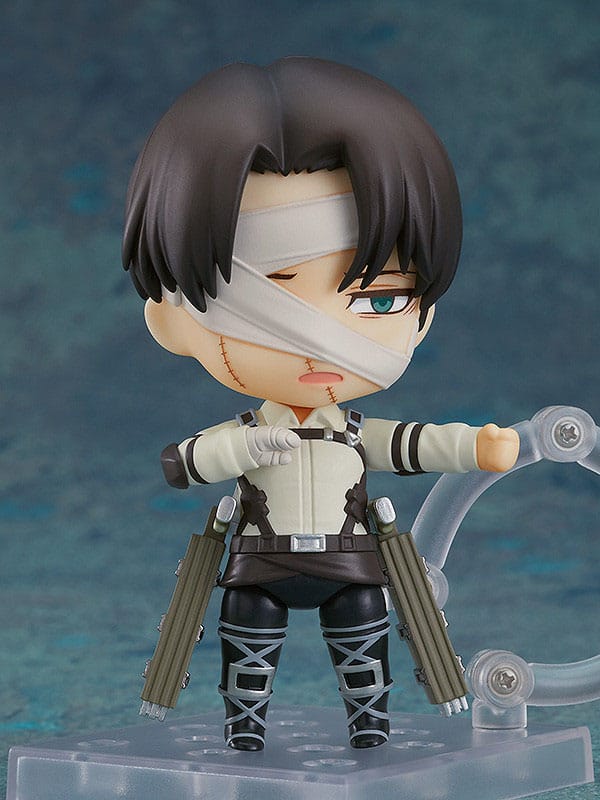 Attack on Titan Nendoroid Action Figure Levi Ackerman 10 cm - AniMuchuu