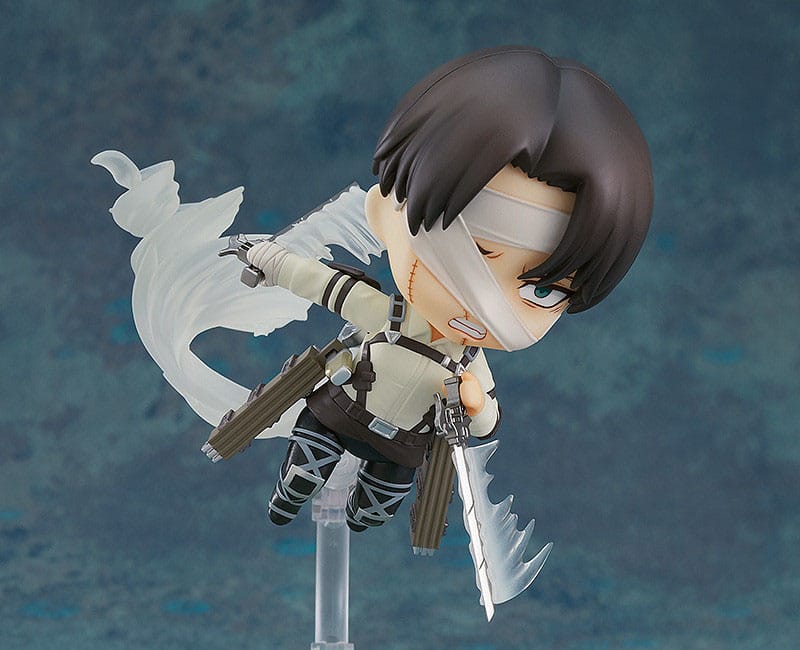 Attack on Titan Nendoroid Action Figure Levi Ackerman 10 cm - AniMuchuu