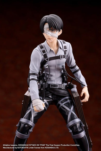 Attack on Titan: The Final Season Oshi Works PVC Figure Levi Ackerman 20 cm - AniMuchuu