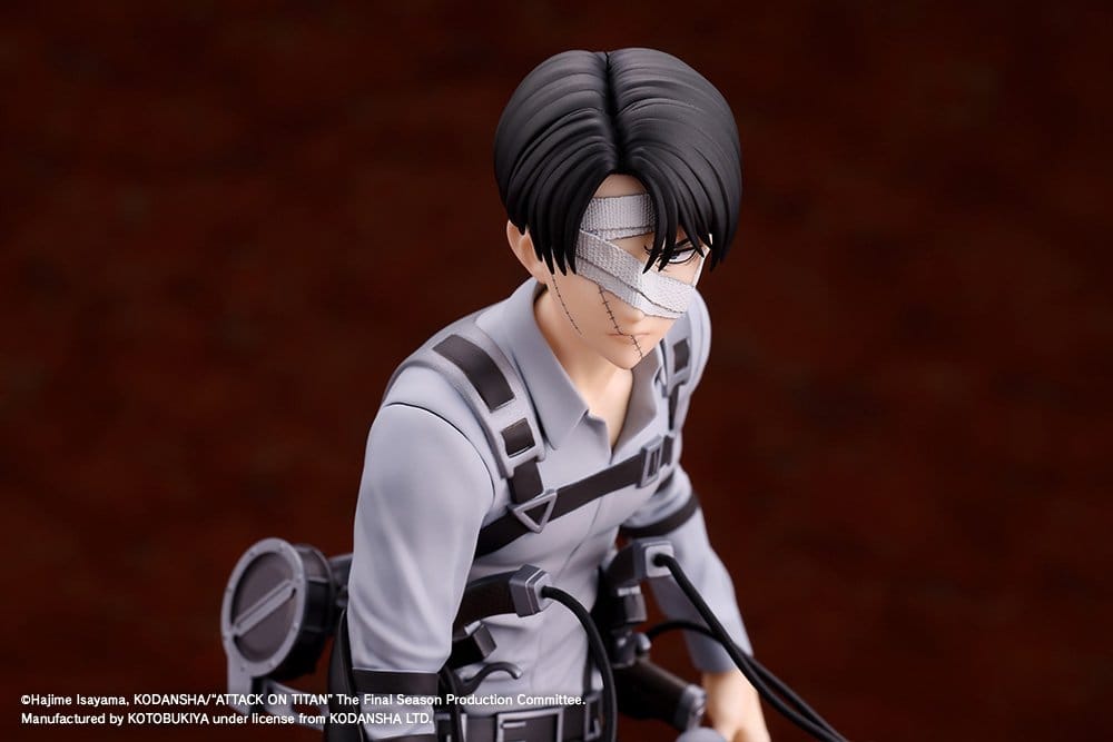Attack on Titan: The Final Season Oshi Works PVC Figure Levi Ackerman 20 cm - AniMuchuu
