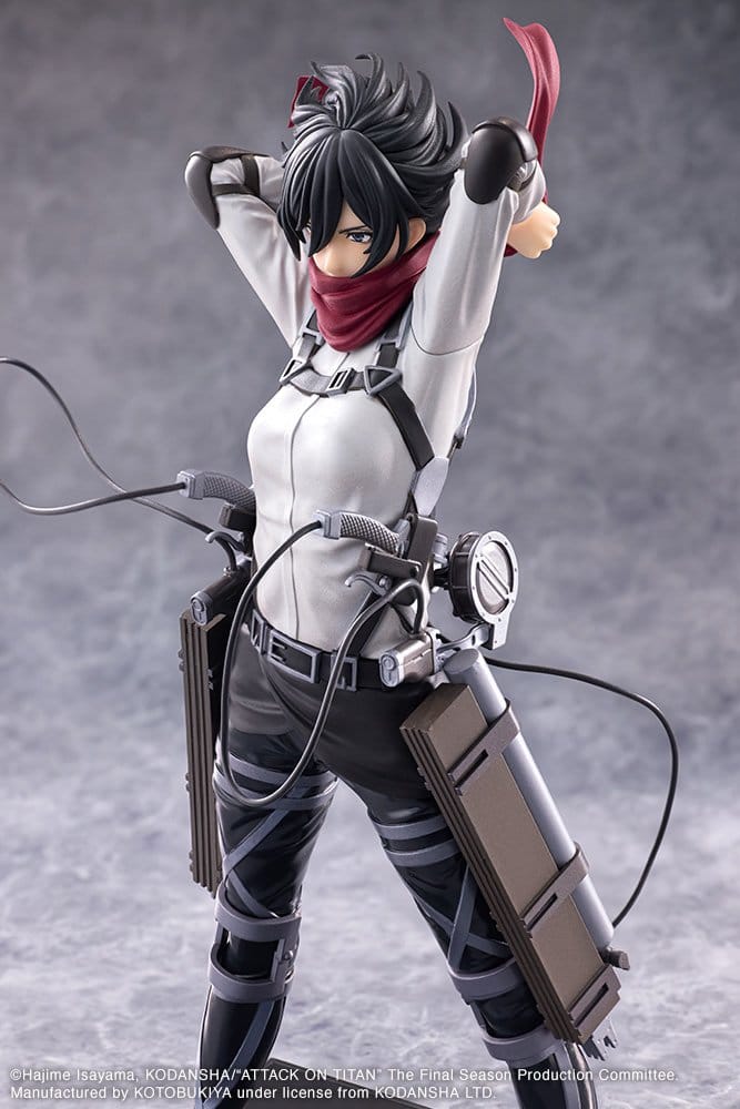 Attack on Titan Oshi Works PVC Figure Mikasa Ackerman: Final Season 25 cm - AniMuchuu