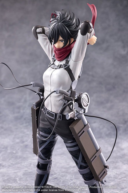 Attack on Titan Oshi Works PVC Figure Mikasa Ackerman: Final Season 25 cm - AniMuchuu