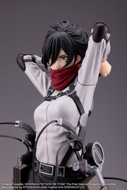 Attack on Titan Oshi Works PVC Figure Mikasa Ackerman: Final Season 25 cm - AniMuchuu